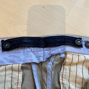 Messagerie light khaki designer pants 34